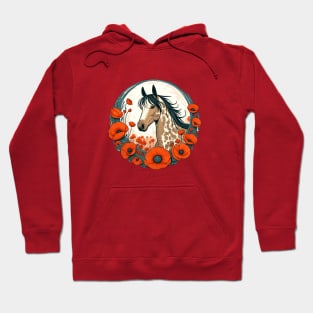 Appaloosa Horse Poppy Hoodie